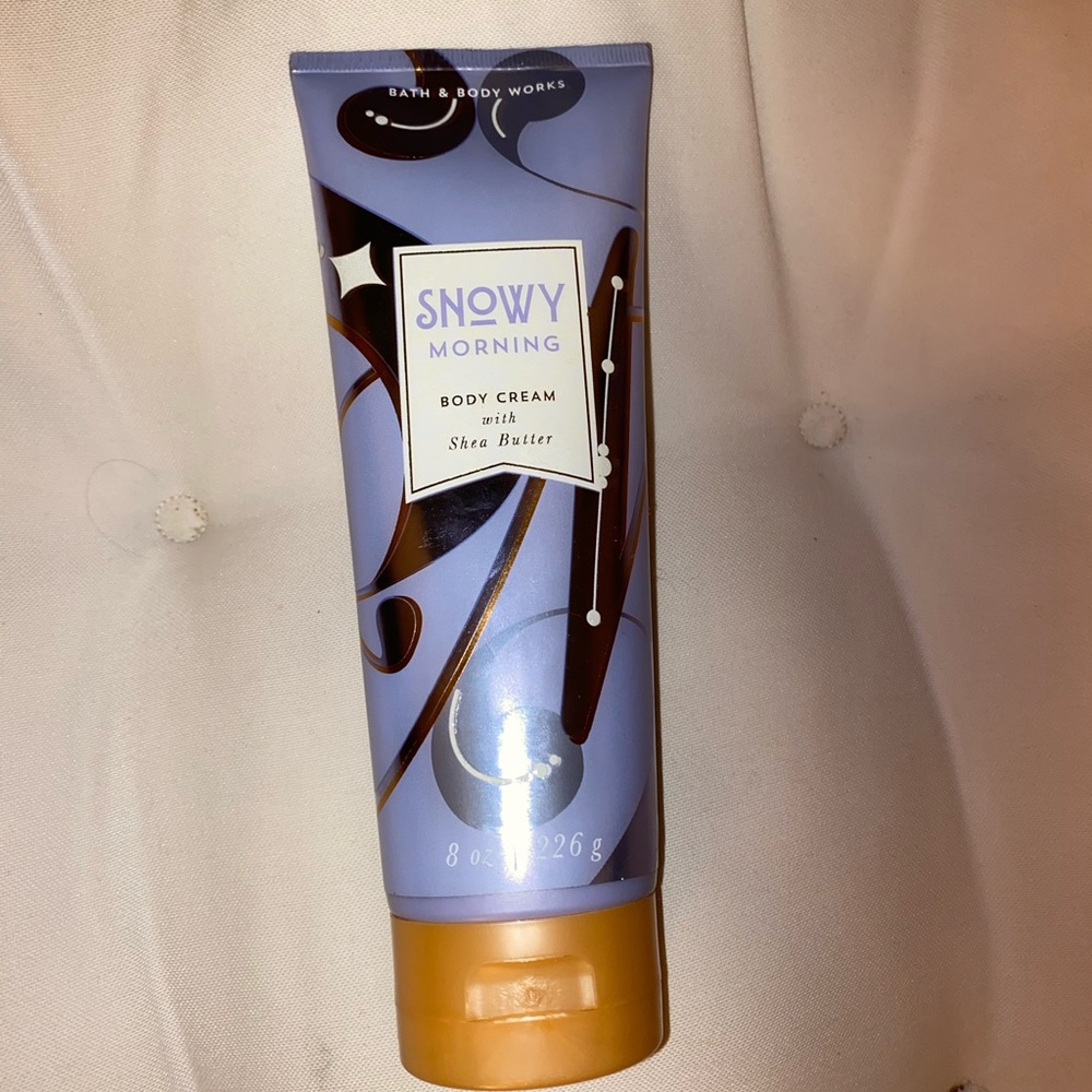 Snowy Morning Body Cream Bath & Body Works 8oz